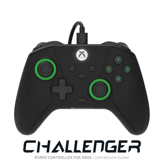 Drakong the Challenger Wired Controller for XBOX, Hall Effect Sticks & Triggers, Programable Back Buttons, USB C, Aux Input, Laser Textured Grip, Low Latency