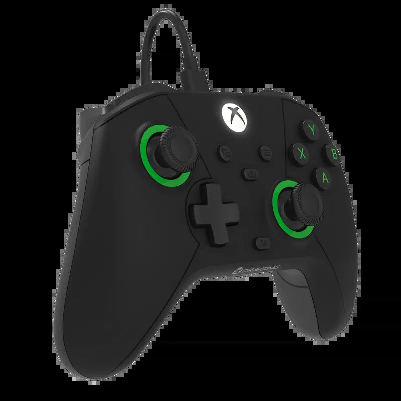 Drakong the Challenger Wired Controller for XBOX, Hall Effect Sticks & Triggers, Programable Back Buttons, USB C, Aux Input, Laser Textured Grip, Low Latency